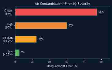Air Contamination Impact on GC Measurement Accuracy